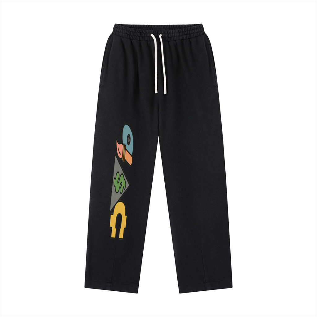Vintage Washed Drawstring Sweatpants