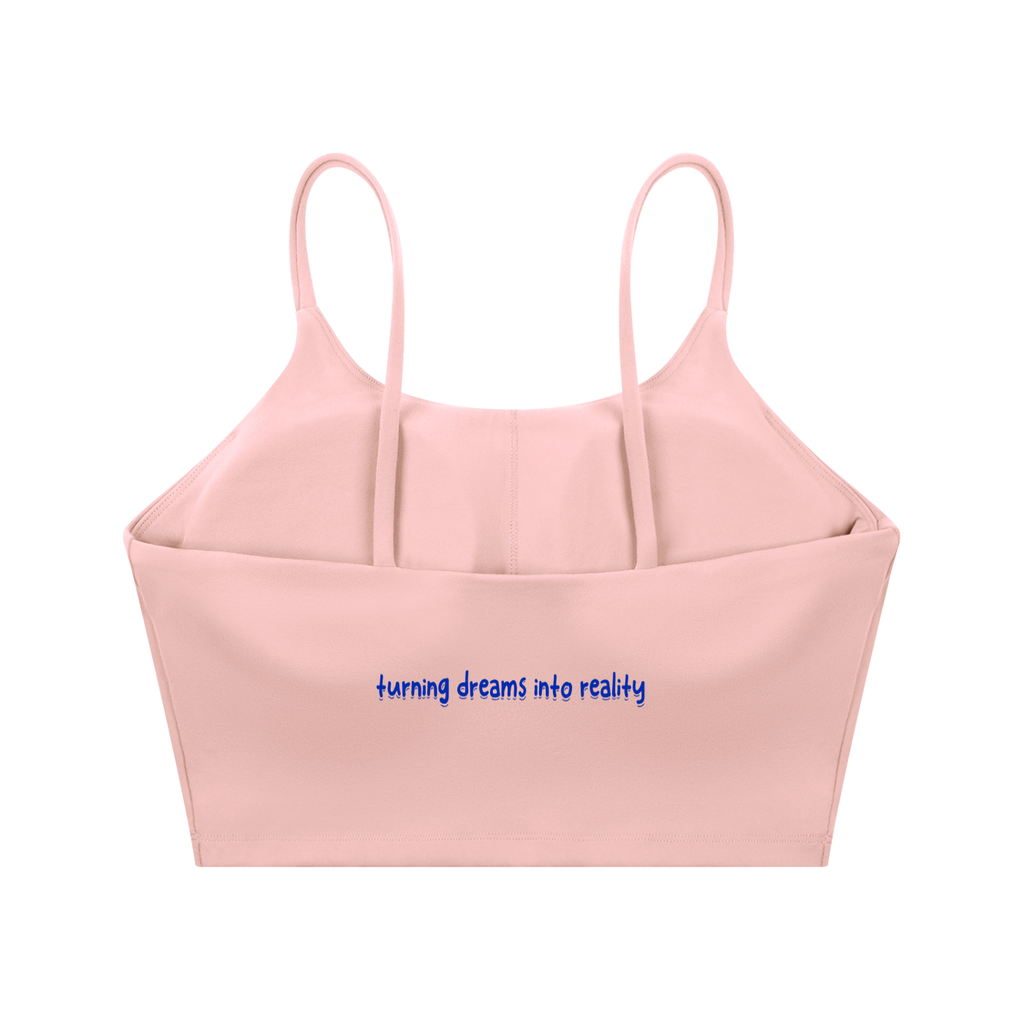 Spaghetti Strap Yoga Sports Bra