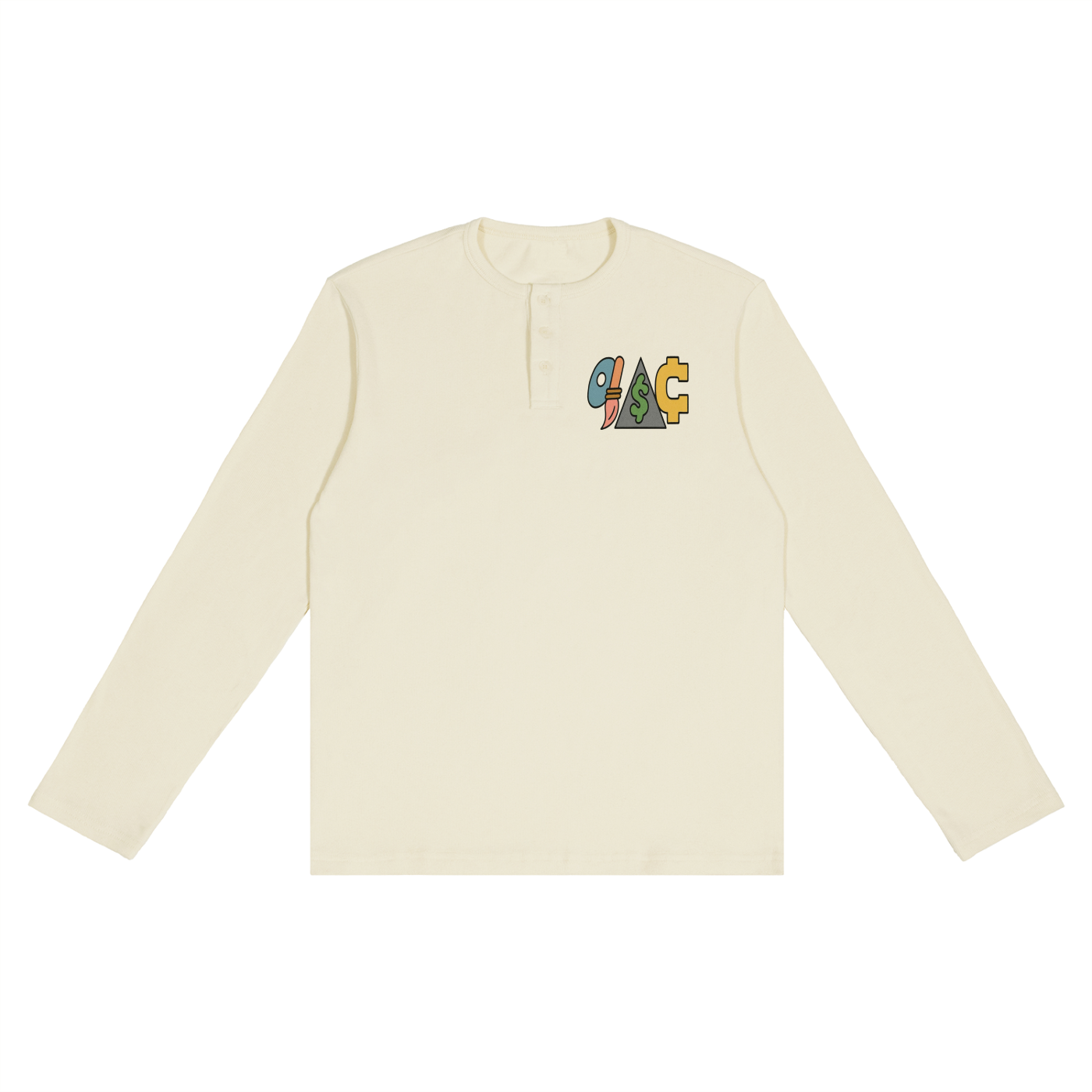Long Sleeve Henley T-Shirt