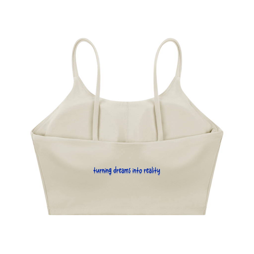 Spaghetti Strap Yoga Sports Bra
