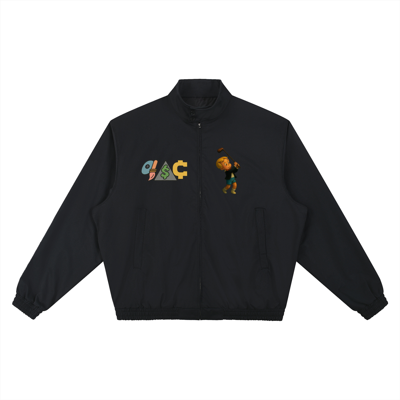 Stand Collar Bomber Jacket