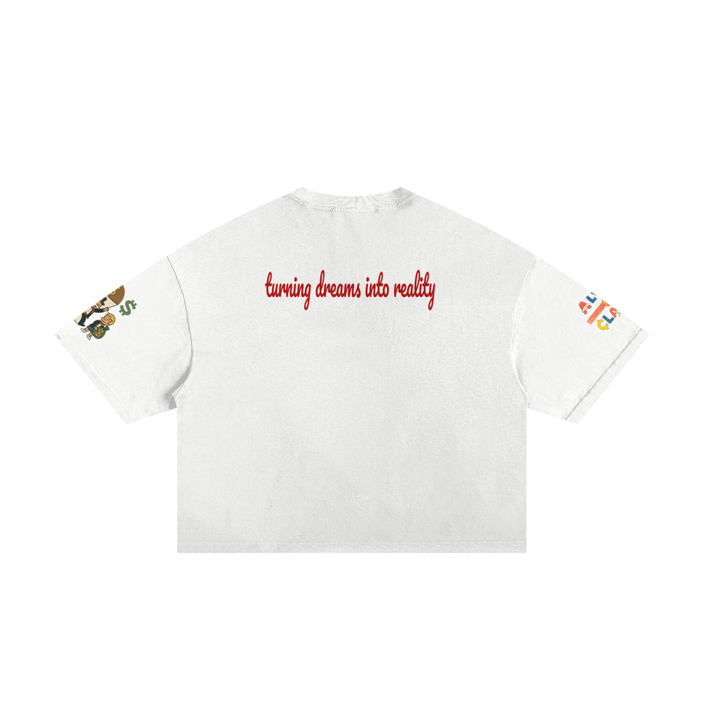 Classic Frayed Boxy Tee
