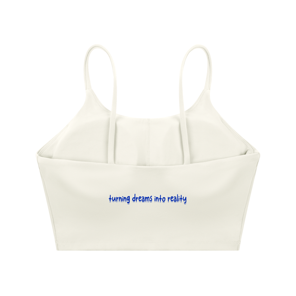 Spaghetti Strap Yoga Sports Bra