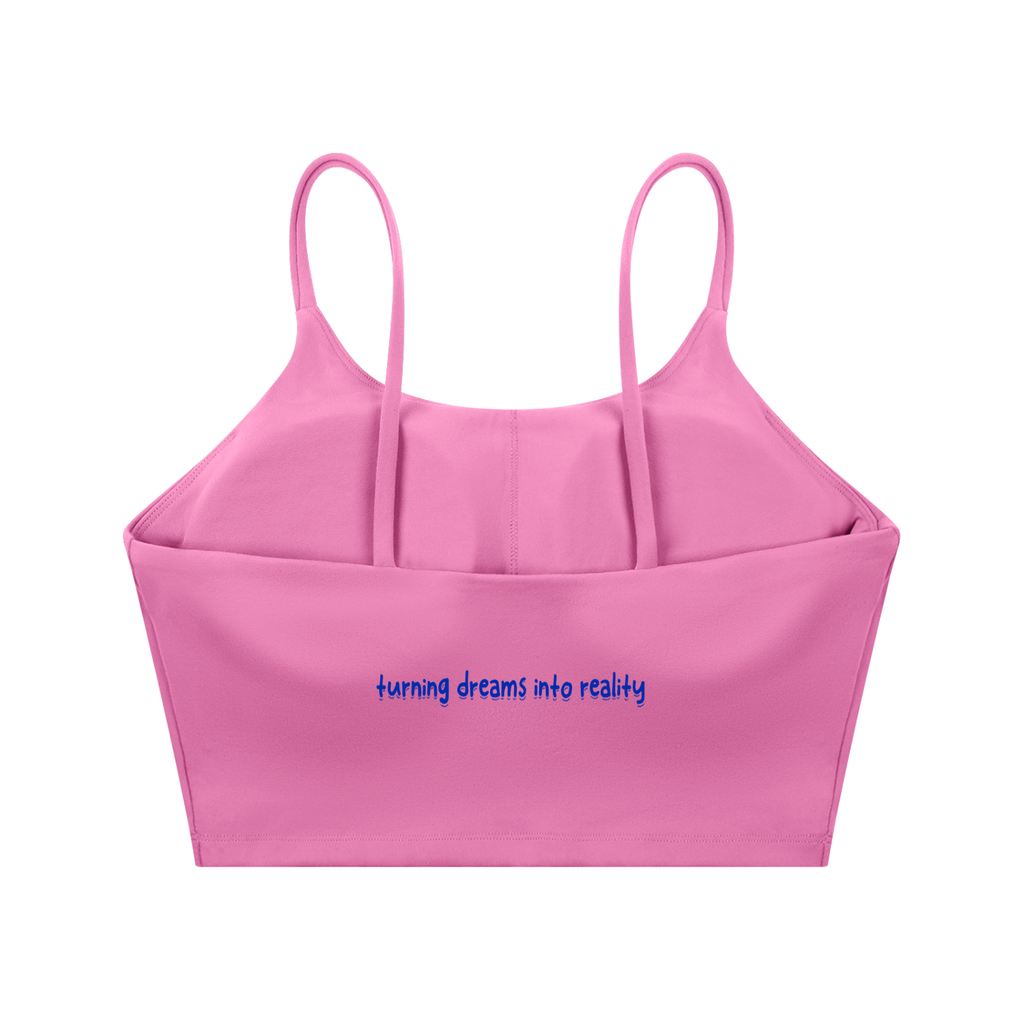 Spaghetti Strap Yoga Sports Bra