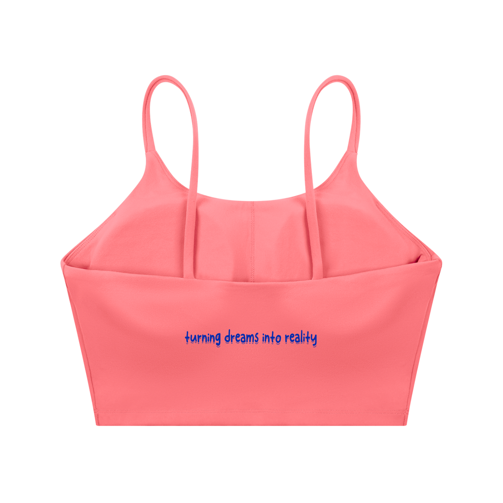 Spaghetti Strap Yoga Sports Bra