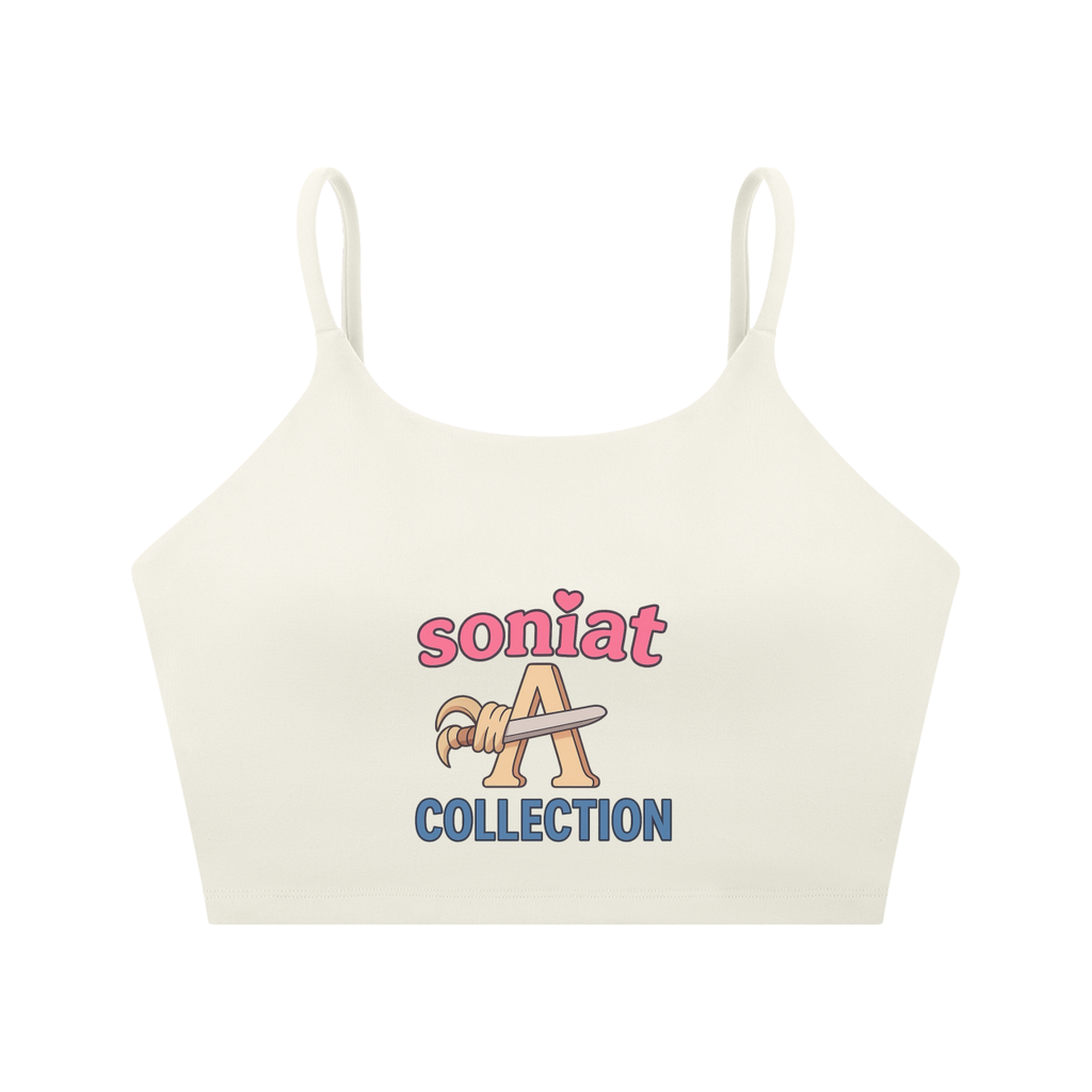 Spaghetti Strap Yoga Sports Bra