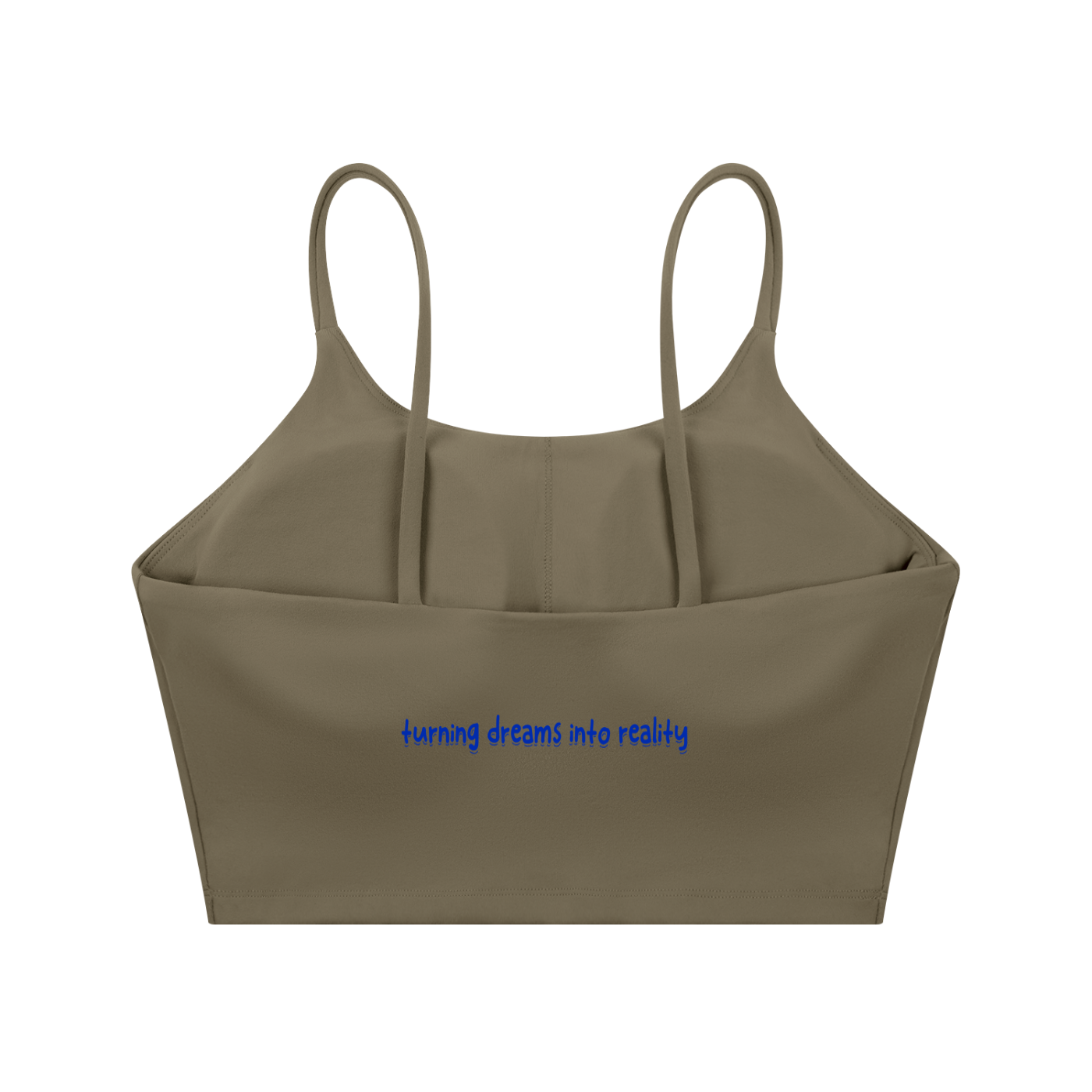 Spaghetti Strap Yoga Sports Bra