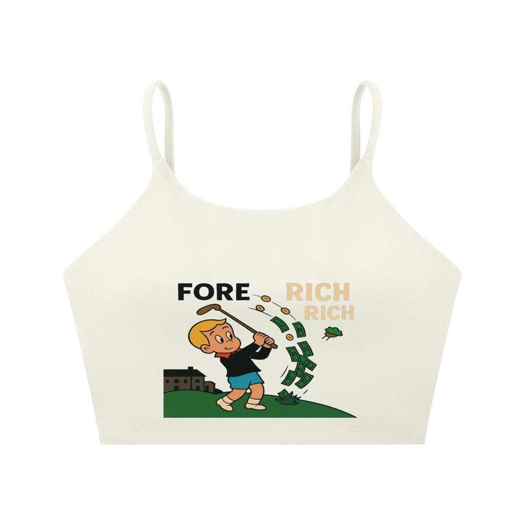 Spaghetti Strap Yoga Sports Bra