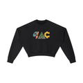 Vintage Washed Cropped Sweatshirt