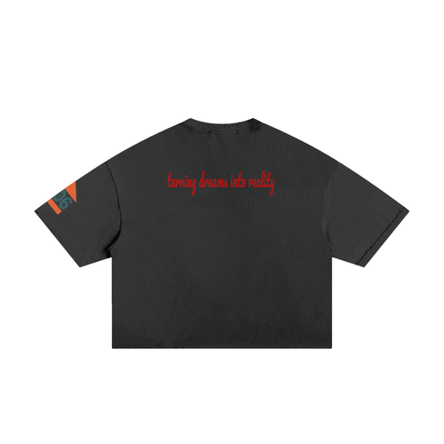 Classic Frayed Boxy Tee
