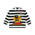 Color Block Stripe Polo Shirt