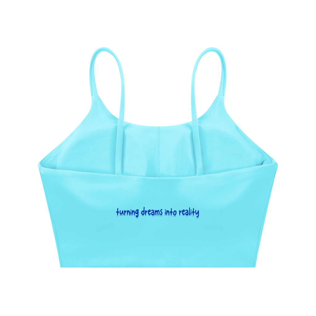 Spaghetti Strap Yoga Sports Bra