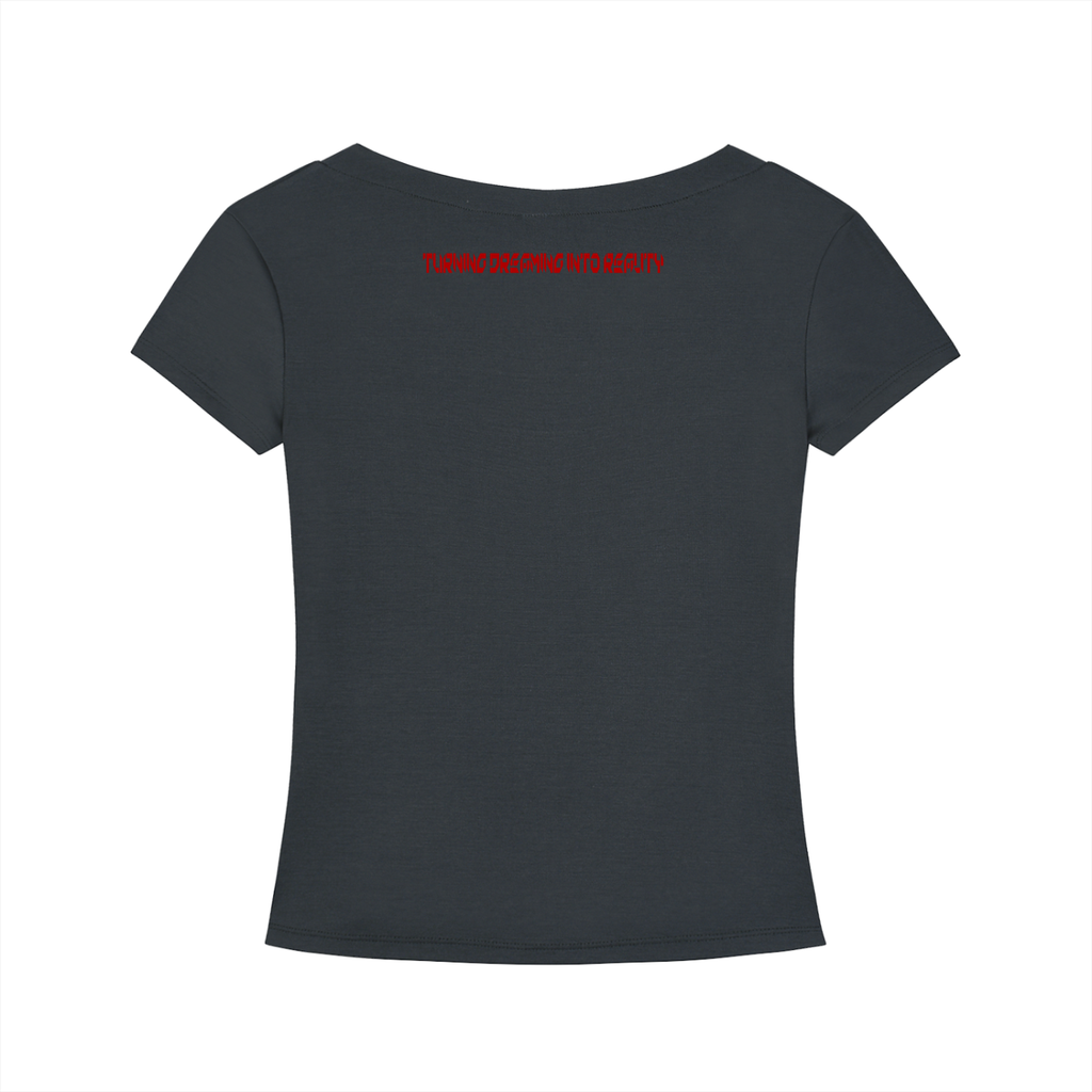 Tencel Slim Fit V-Neck T-Shirt