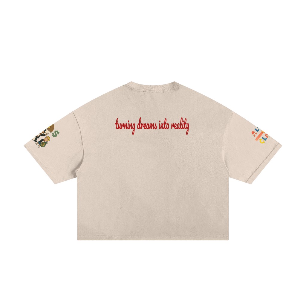 Classic Frayed Boxy Tee