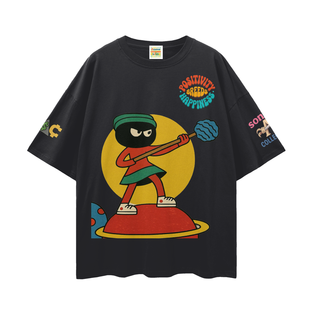 Streetwear Loose Drop Shoulder T-Shirt