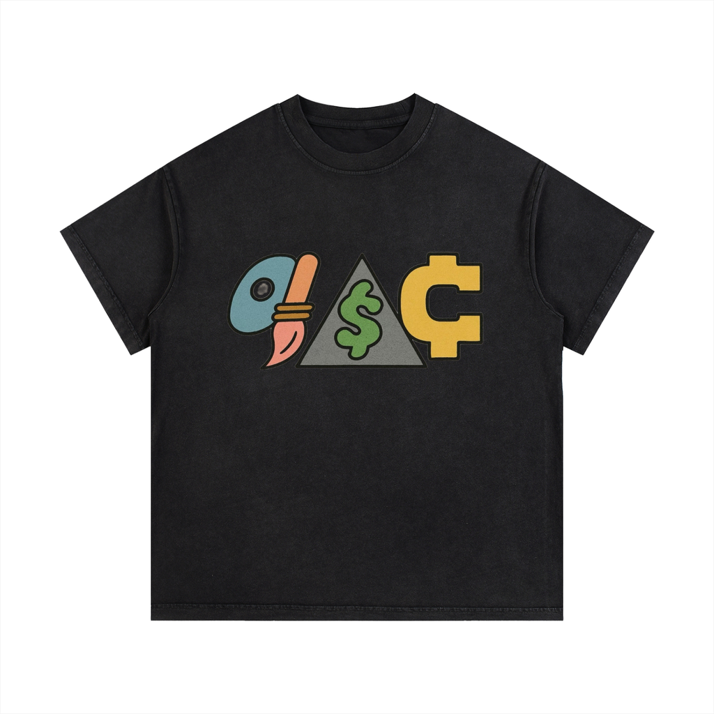 Vintage Wash Cotton T-Shirt