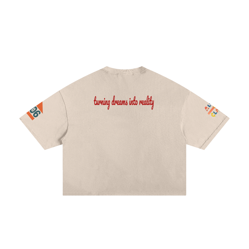 Classic Frayed Boxy Tee